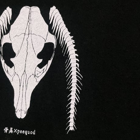 骨具×peequod ビッグシルエットロンT