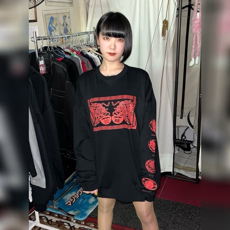 拉麺龍（ラーメンドラゴン）ビッグシルエットロンT