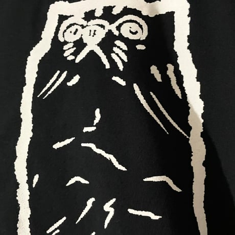 デカ高級猫ビッグシルエットロンT