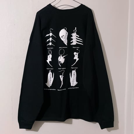 骨具×peequod ビッグシルエットロンT