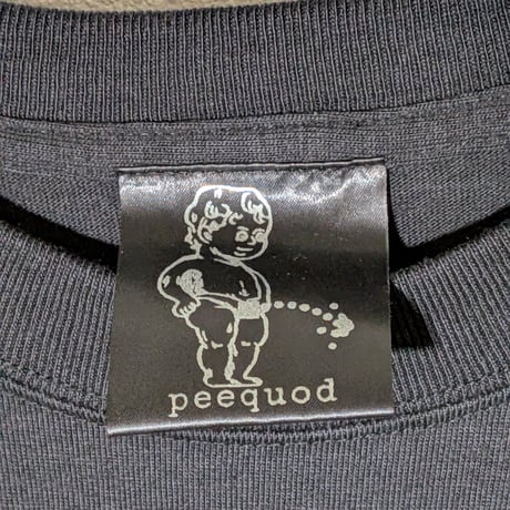 骨具×peequod ビッグシルエットtee