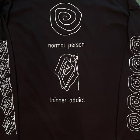 シンナーの危険性ビッグシルエットロンT