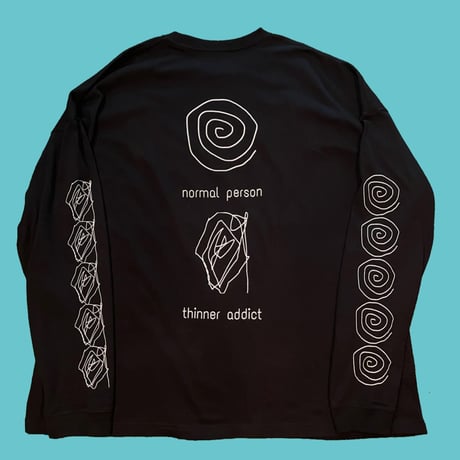 シンナーの危険性ビッグシルエットロンT