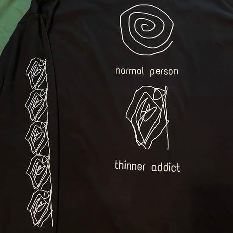 シンナーの危険性ビッグシルエットロンT