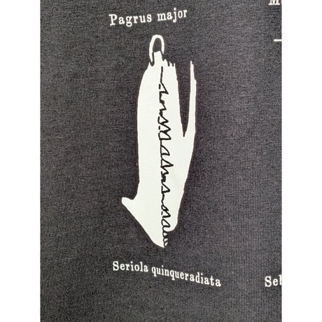 骨具×peequod ビッグシルエットtee