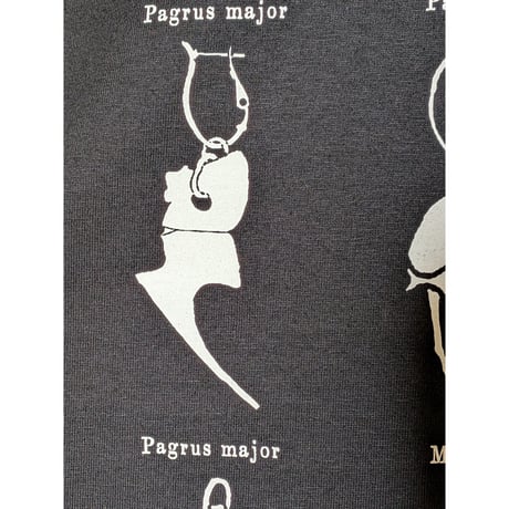 骨具×peequod ビッグシルエットtee