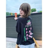ぺぺローション×peequodコラボビッグシルエットロンT