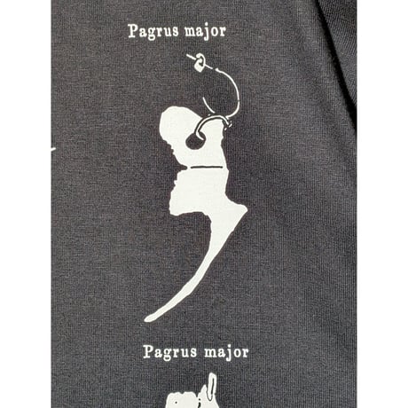 骨具×peequod ビッグシルエットtee