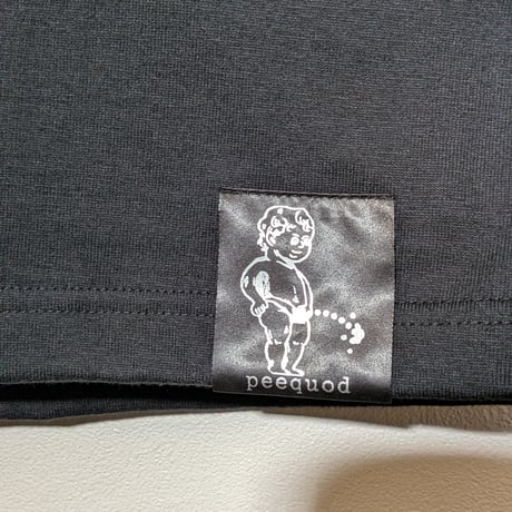 【予約販売】ゆるふわぴんくチャン×peequodコラボ“シシャどくろ”ビッグシルエットtee 蓄光ver