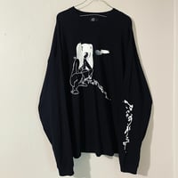 【受注生産】小骨トモ×peequod 放尿少女ビッグシルエットロンT
