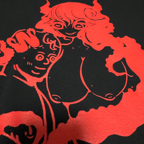 【受注生産】ゆるふわぴんくチャン×BBW×peequodコラボビッグシルエットロンT