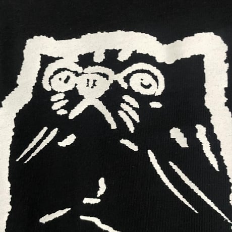 デカ高級猫ビッグシルエットロンT