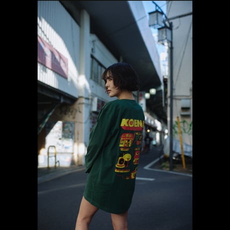 高円寺MAPロンT〜いっしょにおさんぽver〜　green