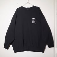 文明犬ビッグシルエットスウェット
