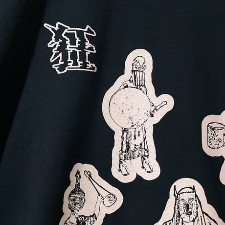 狂音遊民ビッグシルエットtee