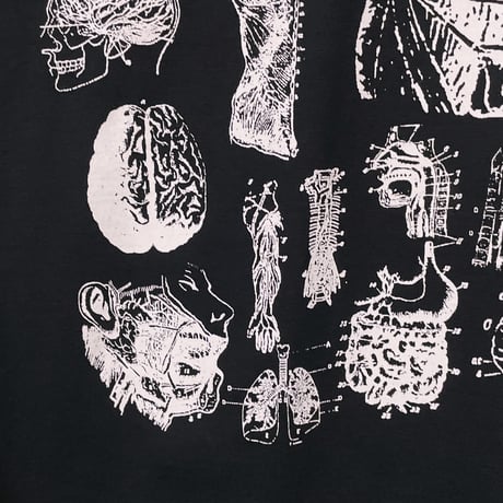 解体シン書大版印刷ビッグシルエットtee