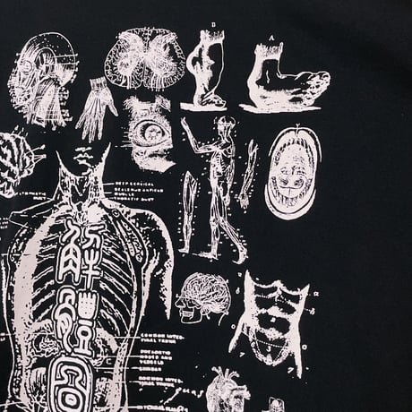 解体シン書大版印刷ビッグシルエットtee