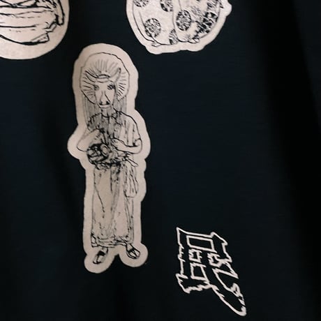狂音遊民ビッグシルエットtee