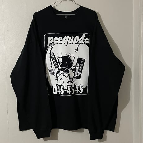 ピンクチラシビッグシルエットロンT