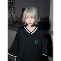 高円寺MAPゲームシャツ〜いっしょにおさんぽver〜 black