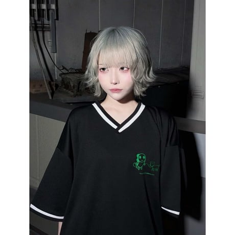 高円寺MAPゲームシャツ〜いっしょにおさんぽver〜 black