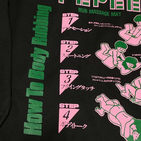 ぺぺローション×peequodコラボビッグシルエットtee