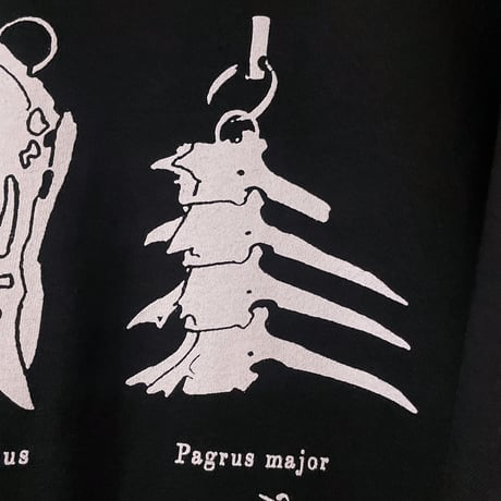 骨具×peequod ビッグシルエットロンT