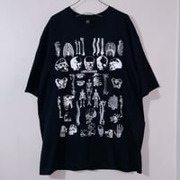 解体シン書大版印刷ビッグシルエットtee