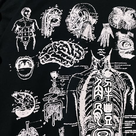 解体シン書大版印刷ビッグシルエットtee