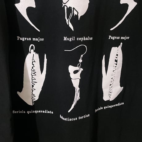 骨具×peequod ビッグシルエットロンT