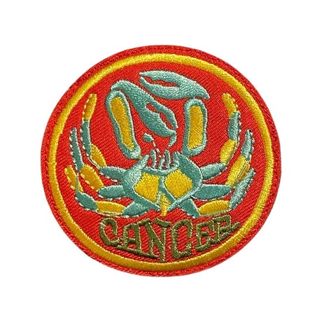 12星座刺繍ロンT-蟹座Cancer-