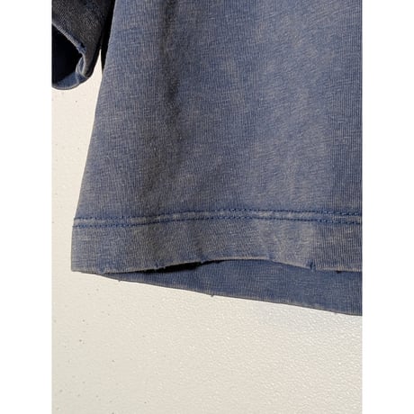 peequod白鯨ロゴ刺繍クロップドトップス