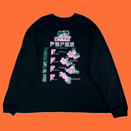 ぺぺローション×peequodコラボビッグシルエットロンT