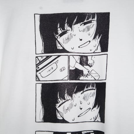 Daoko×小骨トモ×peequodコラボ「捨てちゃってね」ロンT white
