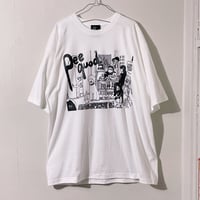 ピリきゅうちゃん×peequod 旧店舗でマターリなイラストビッグシルエットtee