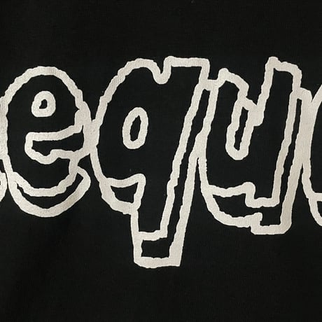 peequodロゴビッグシルエットTシャツ