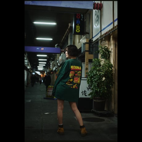 高円寺MAPロンT〜いっしょにおさんぽver〜　green
