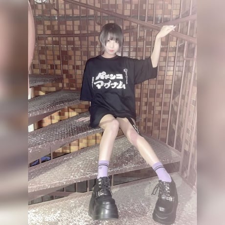 パチンコの看板、なんで「パ」だけ消えてしまうん？ビッグシルエットT