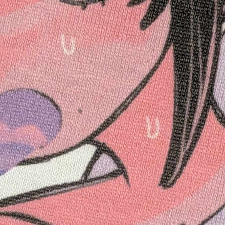 【予約販売】豚箱ゑる子コラボアイテム 『酒乱天使』（エンジェル・オートマタ）ラグランtee