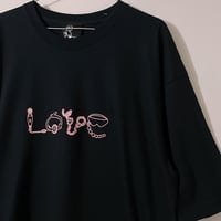 LOVEがすぎるよビッグシルエットtee