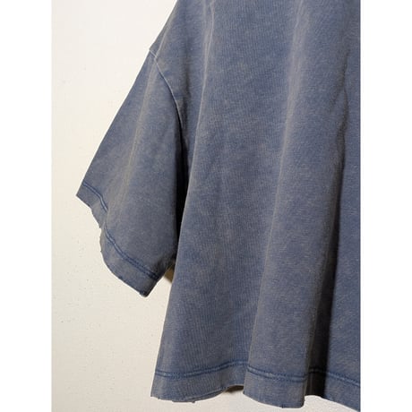peequod白鯨ロゴ刺繍クロップドトップス