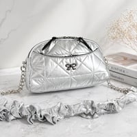 double fastener shoulder(silver)