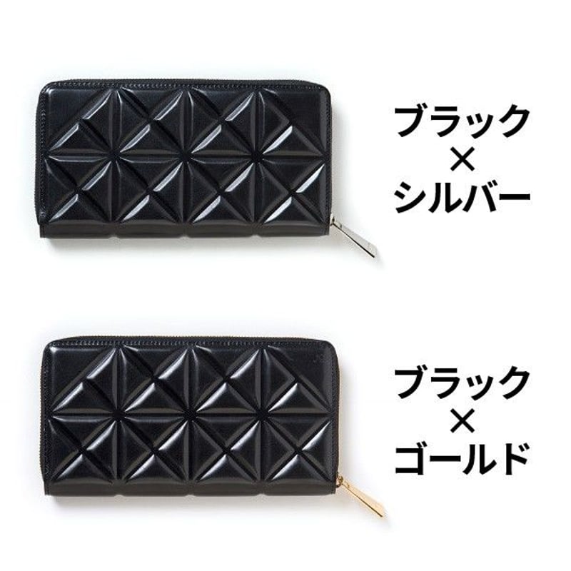 BAOBAO ISSEY MIYAKE GLAM WALLET 財布　ブラック