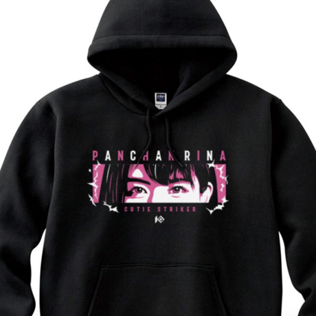 ぱんちゃん璃奈×KOパーカー（BLACK）