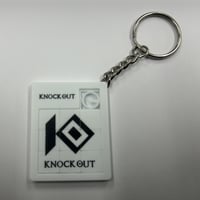 KNOCK OUT オリジナルパズルキーホルダー