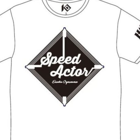 小笠原瑛作 × KO 「SPEED ACTOR」 Tシャツ