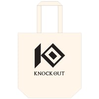 KNOCK OUTオリジナルキャンバストートバッグ