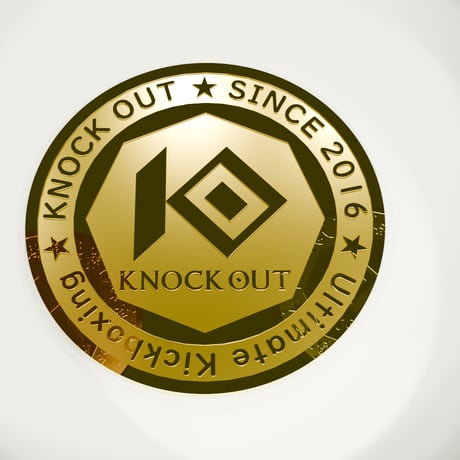KNOCK OUT コイン GOLD ※受注生産となります