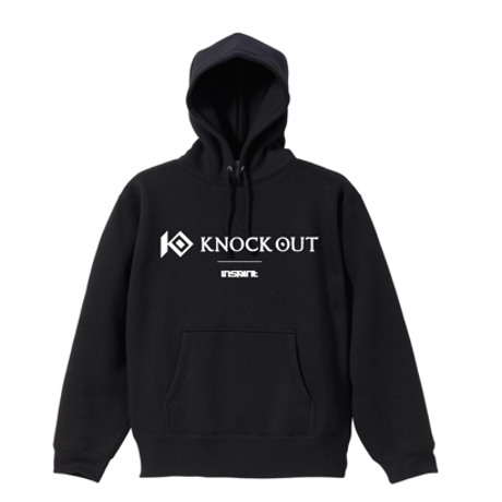 KNOCK OUT × inspirit コラボ プルパーカー