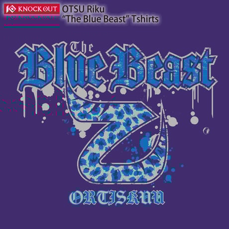 乙津陸「The Blue Beast」Tシャツ